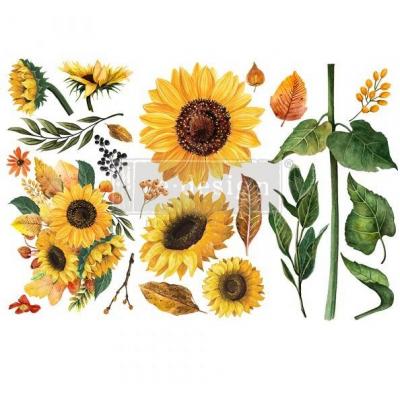 Prima Marketing Re-Design Transferpapier - Sunflower Afternoon